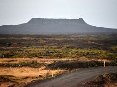 09B Eldborg is a beautifully-formed crater rising 60m above the surrounding lava driving on road 54 from Borgarnes to Snaefellsnes Iceland