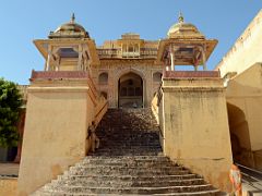 10 Jaipur Amber Fort Looking Up To Singh Pol Lions Gate