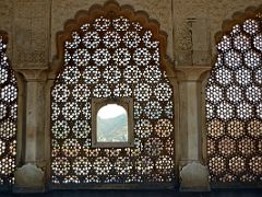 32 Jaipur Amber Fort Lattice Window