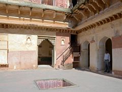 35 Jaipur Amber Fort Zenana Palace With Small Frescoes