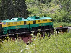 11B The White Pass and Yukon Route Train On Its Way To Skagway