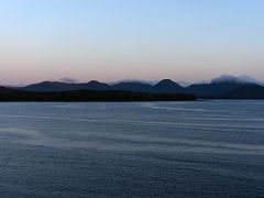 01A Cruise Ship Almost To Ketchikan Alaska Before Dawn