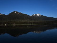 02A Sailing By Douglas Island Just Before Sunrise From The Cruise Ship Almost At Juneau Alaska