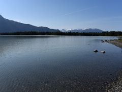 02C Looking Down Mendenhall Lake From Beach Before Starting Canoeing Near Juneau Alaska