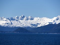 01D Mountains From Cruise Ship Sailing To College Fjord On Alaska Cruise