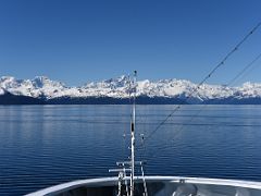 02B Mount Muir , Mount Gilbert, Cascade Glacier Below Globemaster Peak, Mount Gannett, Mount Goode From Cruise Ship Near College Fjord On Alaska Cruise