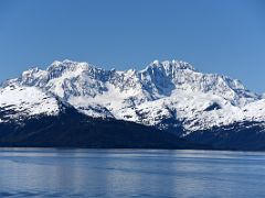 02C Mount Muir Close Up From Cruise Ship Near College Fjord On Alaska Cruise