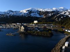 01A The Cruise Ship Docks At Whittier Alaska Before We Take The Train Toward Anchorage