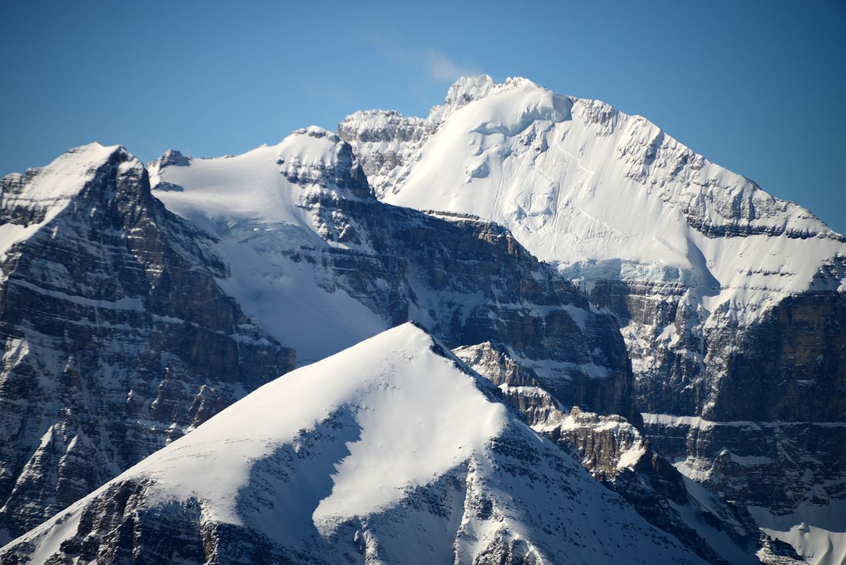 11C Haddo Peak and Mount Aberdeen, Mount Lefroy, Fairview Mountain From ...