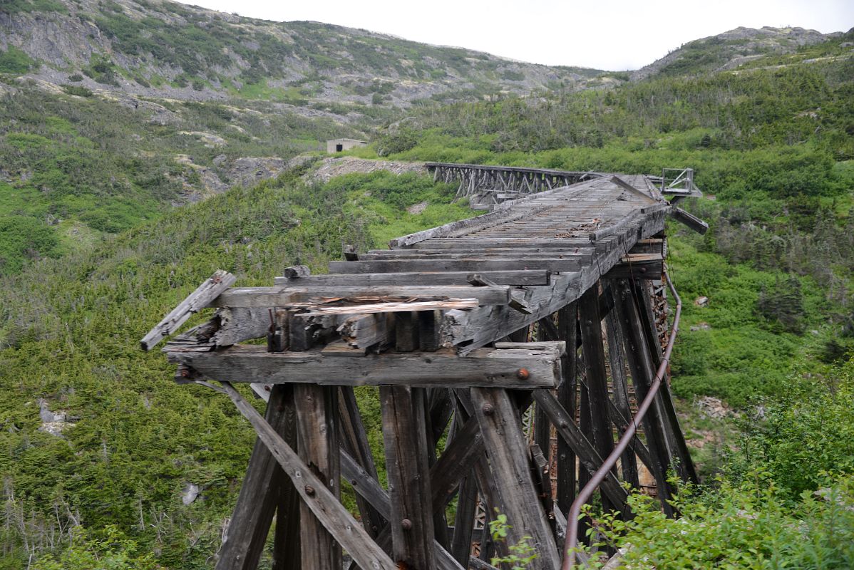 18C Steel Bridge Was Used Until 1969 From The White Pass and Yukon ...