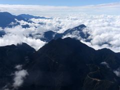 04A The Road To Freeport McMoRan Grasberg Mine Snakes Along The Hills From The Helicopter To Fly To Carstensz Pyramid Base Camp