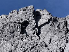 02C Carstensz Pyramid Peak Left Of Summit Area From Base Camp In The Yellow Valley