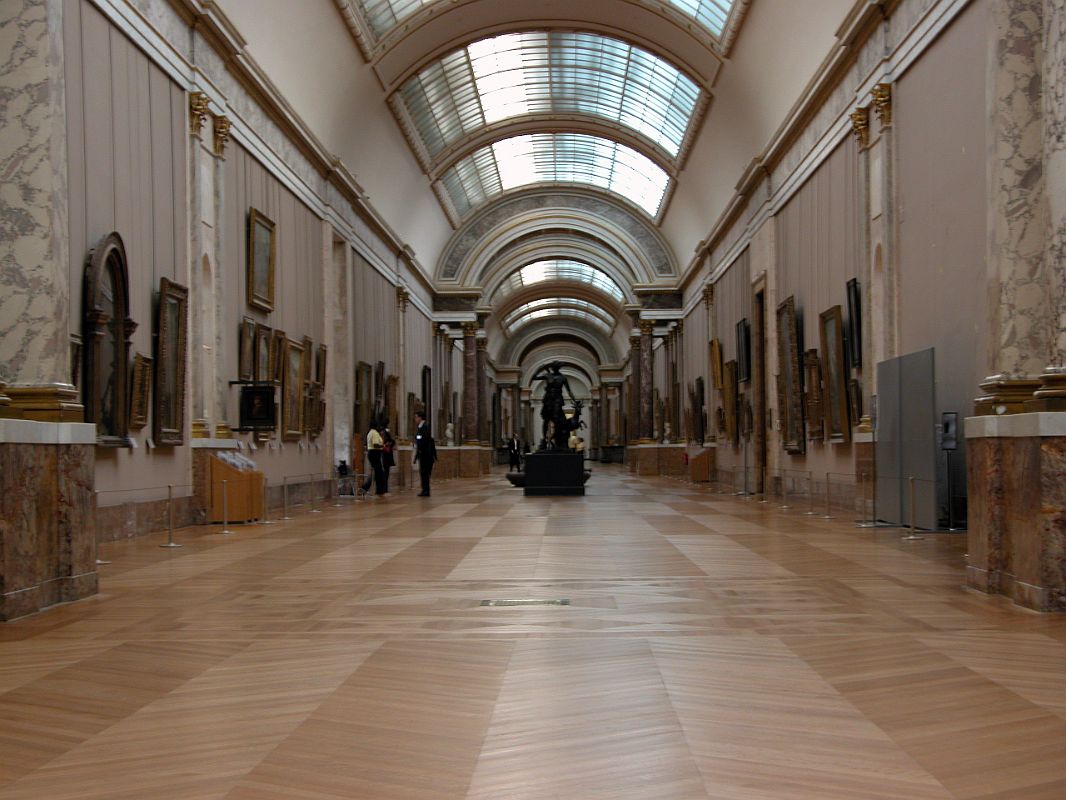 Paris Louvre Painting 01 Great Hall of Paintings