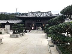 01 Chi Lin Nunnery Shan Men entrance was rebuilt in the 1998 following the traditional Tang Dynasty architecture Hong Kong