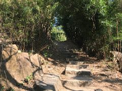 03A Climbing Steep Steps From Tei Wan Bus Stop Toward Dragons Back Hike Hong Kong