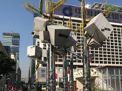 05A Million Lights - Kevin Fung 2017 is a public sculpture made of stainless steel and LED lights in Salisbury Garden Tsim Sha Tsui Kowloon Hong Kong