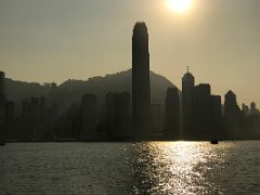 06E Central skyscrapers incl International Finance Centre IFC and The Centre Building from Star Ferry Tsim Sha Tsui pier Hong Kong