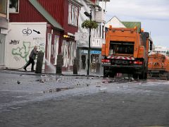 Iceland 01 05 Reykjavik Cleaning The Streets In The Early Morning