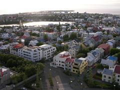 Iceland 03 08 Reykjavik View From Hallgrimskirkja To Lake Tjorn