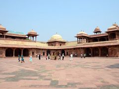 22 Agra Fatehpur Sikri Jodha Bai Palace Inside Courtyard