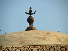 Agra Taj Mahal 19 Taj Mahal Top Of The Dome Close Up
