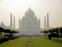 Agra Taj Mahal 36 Taj Mahal View From Across The Yamuna River At Mehtab Bagh Garden