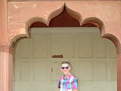 10 Jerome Ryan Framed By An Arch At Agra Fort