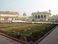 11 Agra Fort Anguri Bagh Grape Garden With Khas Mahal White Marble Palace