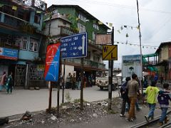 03B Darjeeling Road Sign From Ghoom On The Road To Darjeeling Near Sikkim India