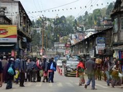 04A Street Scene In Chauk Bazaar Darjeeling Near Sikkim India