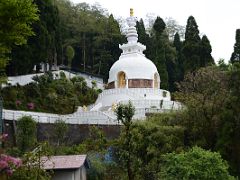 01B The Peace Pagoda Was Built Under The Guidance of Japanese Monk Nichidatsu Fujii In Darjeeling Near Sikkim India