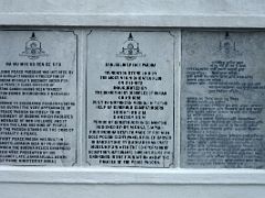 01D Foundation Stone Of The Peace Pagoda In Darjeeling Near Sikkim India