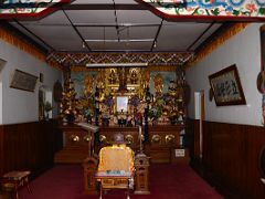 04C The Prayer Room Inside The Nipponzan Myohoji Japanese Buddhist Temple In Darjeeling Near Sikkim India