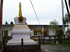 08A Stupa of Dhardo Tulku Rinpoche At Yiga Choeling Gompa Monastery In Ghoom Near Darjeeling Near Sikkim India