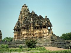 07A Vishvanatha Temple From The Outside In Khajuraho India 1991