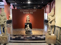 14 Two Dvarapalas Door Keepers 12C South India At The Entrance To The Sculpture Gallery With Shiva 6C In The Mumbai Prince of Wales Museum