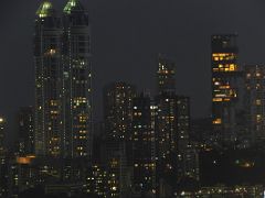22 The Imperial Towers, Ambani Antilia After Sunset From Mumbai Four Seasons Aer Rooftop Bar