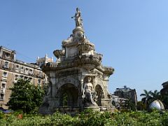 34 Flora Fountain Depicting The Roman Goddess Flora Was Built In 1864 And Is A Fusion Of Water, Architecture and Sculpture