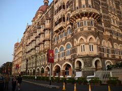 03 Taj Mahal Palace Hotel Mumbai Outside At Sunrise