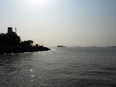 03 Looking At The Mumbai Harbour Just After Leaving For Elephanta Island