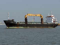 09 Surya Mukhi Cargo Ship In Mumbai Harbour From The Boat To Elephanta Island