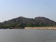 16 The Long Dock Leads To The Hill With The Elephanta Caves