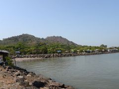 19 The Road Leaves The Dock And Extends Along The Coast To The Stairs Up To Elephanta Caves