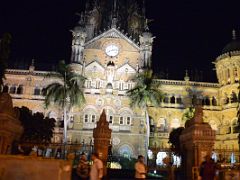 23 Mumbai Chhatrapati Shivaji Victoria Terminus At Night