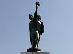 37 Martyr With A Flame Sculpture Hutatma Chowk Memorial