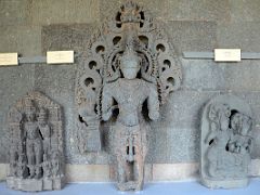 08 Vishnu 12-13C, Surya 12C, Naga-Nigini 11C In Hallway To Left of Entrance In The Mumbai Prince of Wales Museum