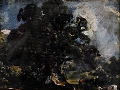 67 Landscape With A Large Tree by John Constable In Sir Dorab Tata Art Gallery At The Mumbai Prince of Wales Museum