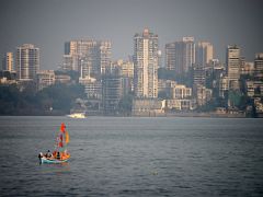 08 Malabar Hill Close Up From The Nariman Point End Of Mumbai Marine Drive