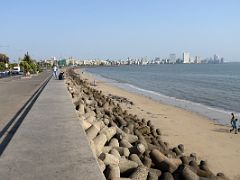 11 Strolling Along Mumbai Marine Drive Looking Towards Nariman Point
