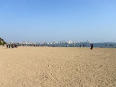 18 Chowpatty Beach With Mumbai Marine Drive Stretching To Nariman Point